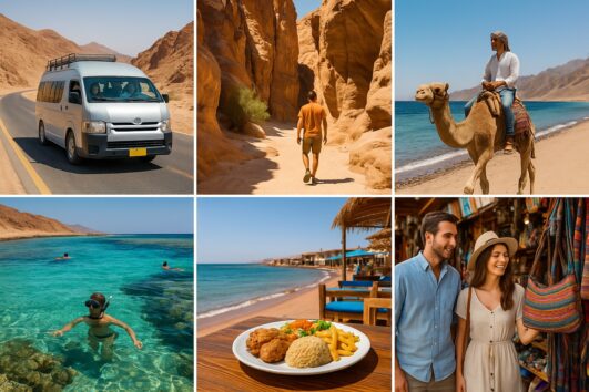 Canion și Dahab 4 în 1 ȘI 5 în 1 din Sharm el-Sheikh
