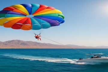 Parasailing în Hurghada – Zbor cu Parașuta deasupra Mării Roșii