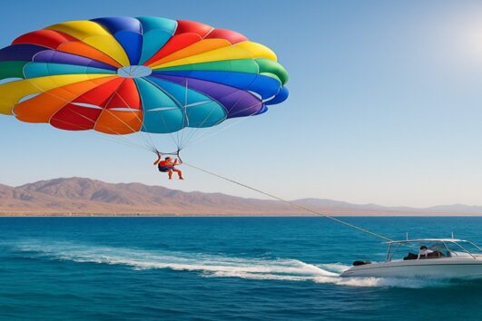Parasailing în Hurghada – Zbor cu Parașuta deasupra Mării Roșii