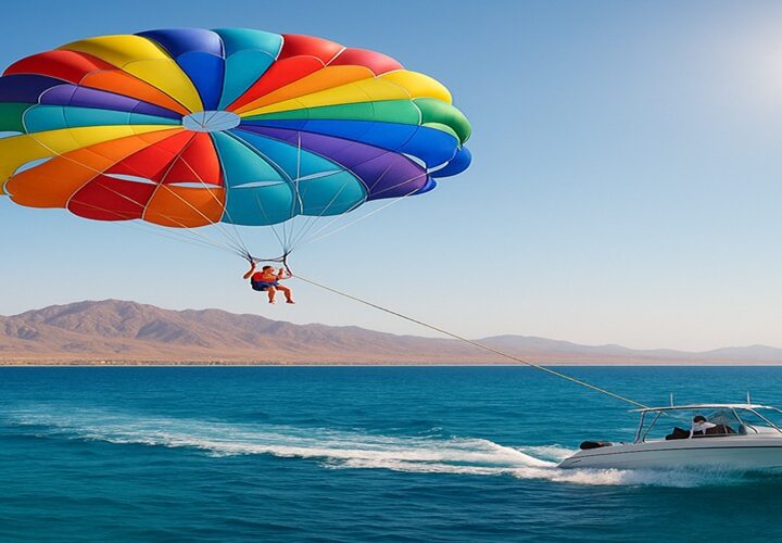 Parasailing în Hurghada – Zbor cu Parașuta deasupra Mării Roșii