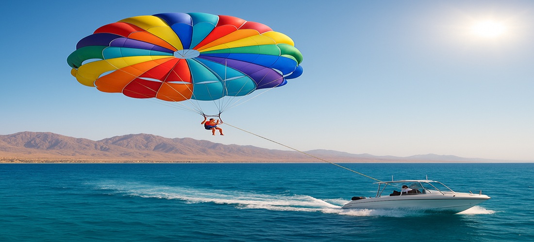 Parasailing în Hurghada – Zbor cu Parașuta deasupra Mării Roșii