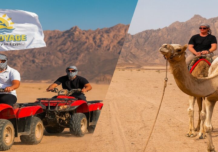 Quad safari 3 godziny i jazda na wielbłądach Po lunchu