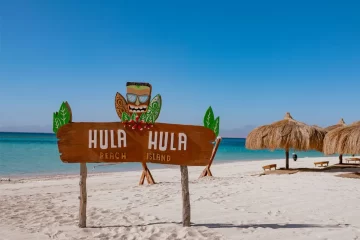 Rajsko ostrvo Hula Hula plaža iz Hurgade