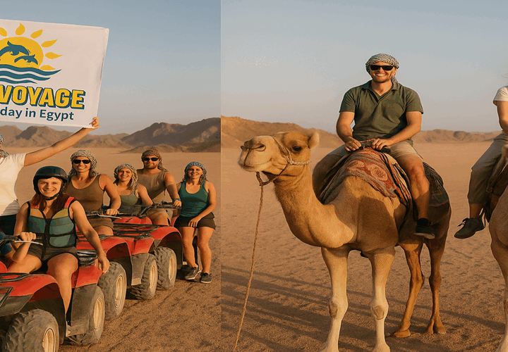 Ranne quad safari 3 godziny i jazda na wielbłądach