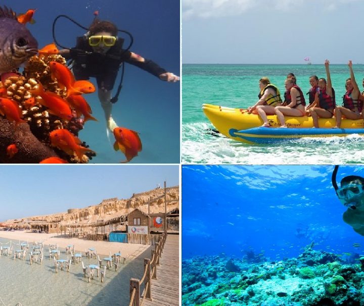Insula Orange bay 4 in 1 cu scufundări din Hurghada