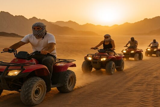 quad safari 3 godziny po lunchu z Sharm El Sheikh