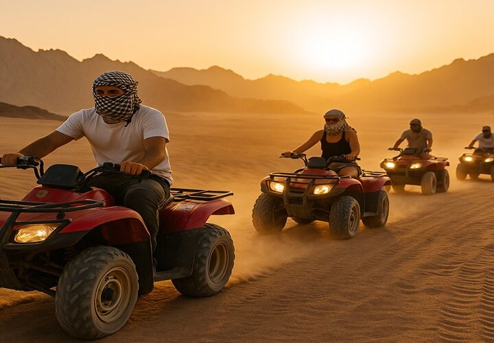 quad safari 3 godziny po lunchu z Sharm El Sheikh