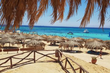 Ausflug mit dem Boot zur Paradise Insel in Hurghada