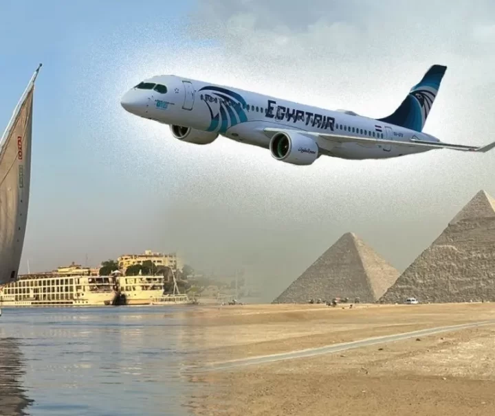 Cairo cu avionul din Hurghada