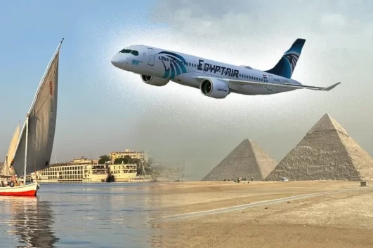 Trip to Cairo by plane from Hurghada