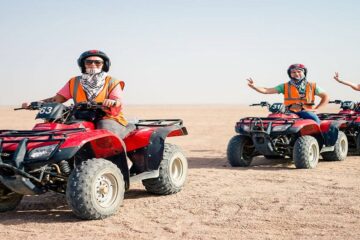 Öğle yemeğinden sonra Sharm el-Sheikh'ten ATV Safari