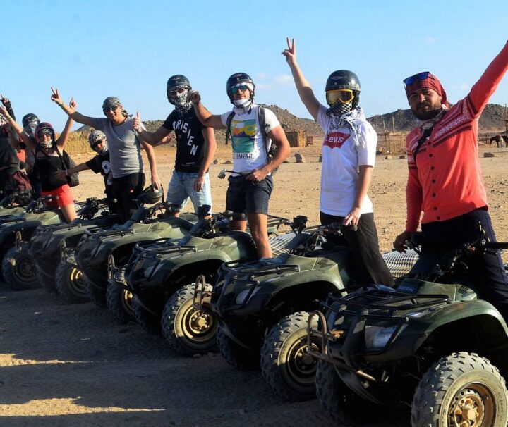 Safari mattutino in quad con giro in cammello a Hurghada