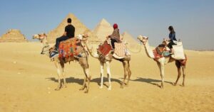 Hurghada to Pyramids by plane