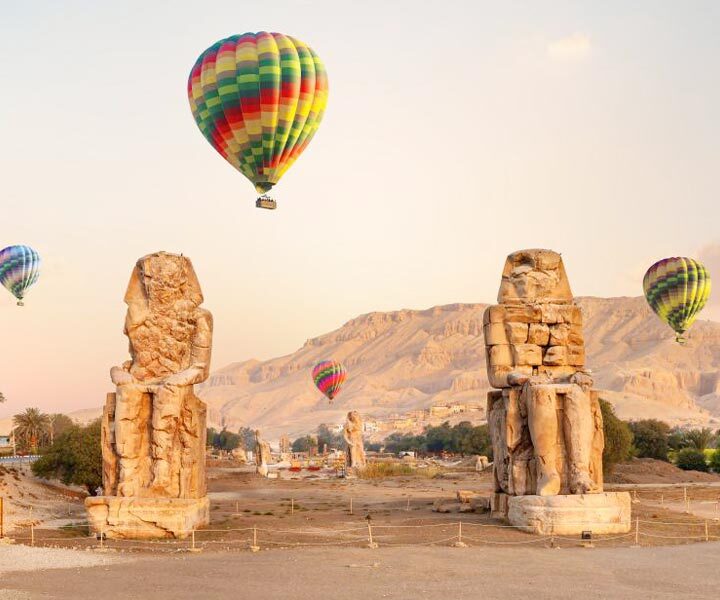 Luxor Excursie de 2 Zile din Hurghada + Zbor cu Balonul
