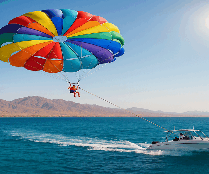 Parasparnių skrydis virš Raudonosios jūros – Šarm el Šeiche