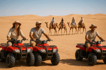 Privatus popietinis safaris keturračiais su kupranugario jodinėjimu