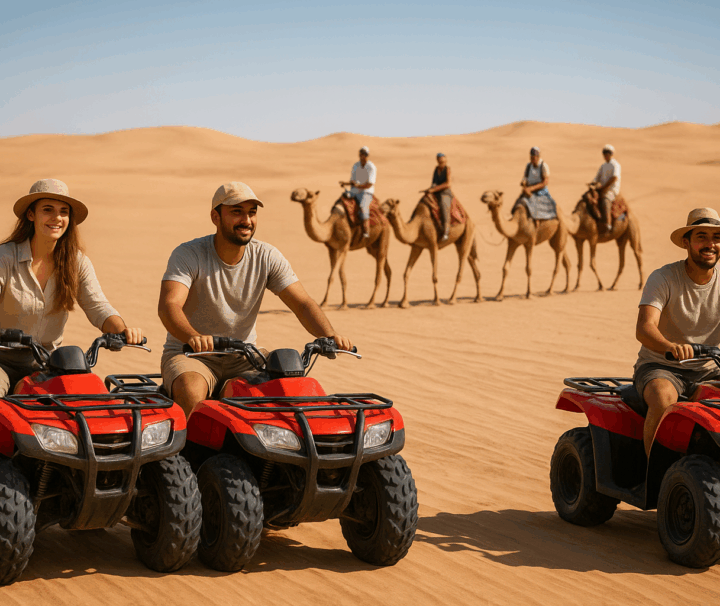 Privatus popietinis safaris keturračiais su kupranugario jodinėjimu