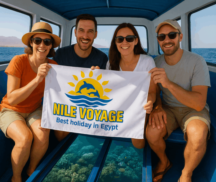 „Glasbodenboot Tour Ägypten – Unterwasserwelt erleben“