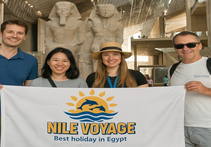 New Grand Egyptian Museum & Pyramids from Sharm El Sheikh