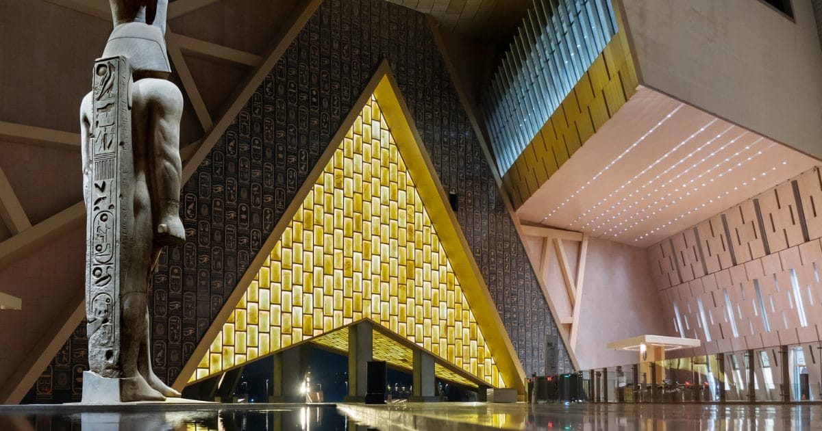 Grand Egyptian Museum & Pyramids from Sharm El Sheikh (Small Group by Minivan)