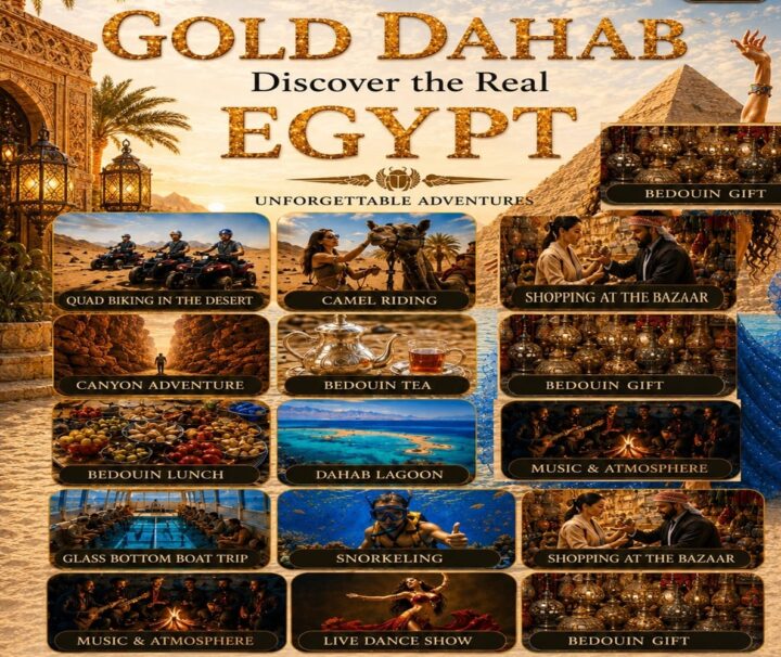 Sharm El Sheikh'ten Golden Dahab 8'i 1 Arada Turu