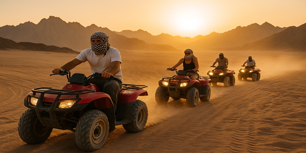 Quad Safari o wschodzie słońca z Sharm El Sheikh